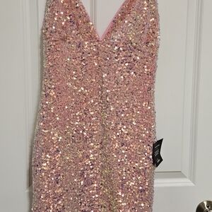 Lulu's Soft Pink Knit Top